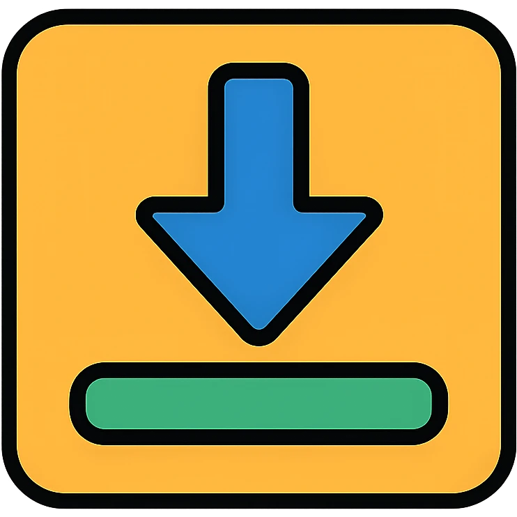 download button emoji