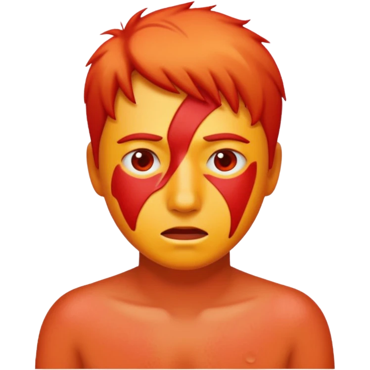 Sunburn  emoji