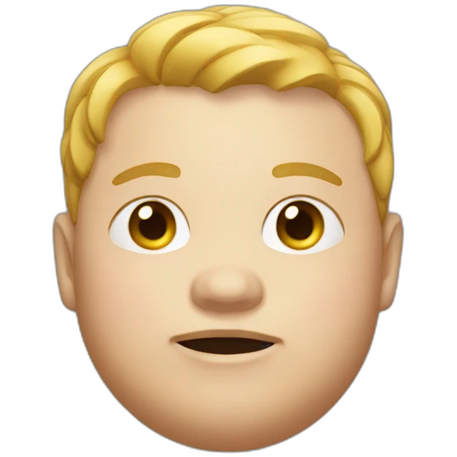 A Fat boy emoji