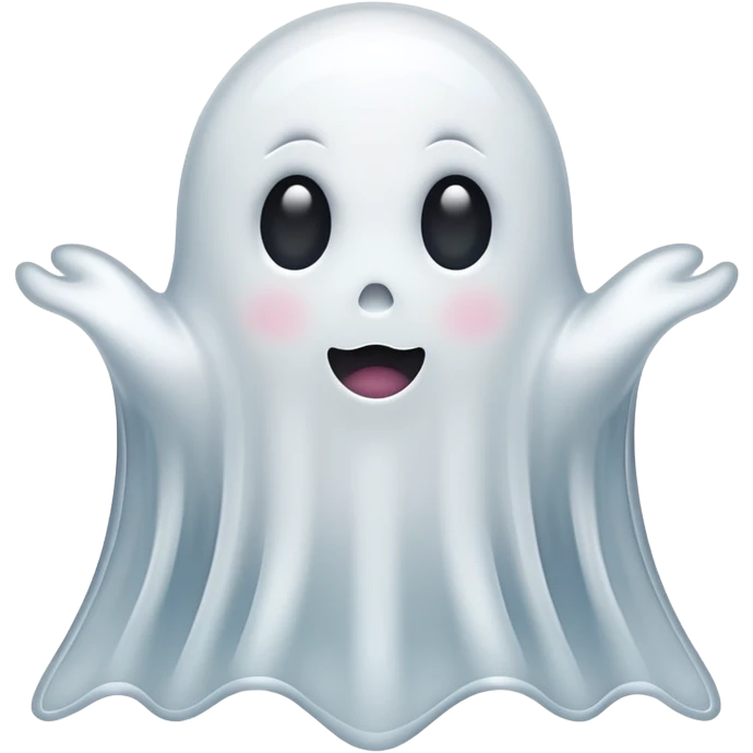 ghost shaped accessoire emoji