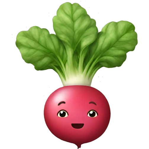 radish emoji