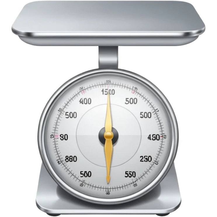 A web on a weighing scale emoji