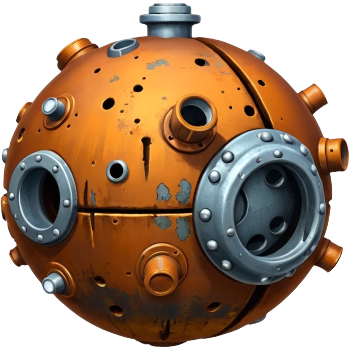 hyper realystic sea ​​mine emoji