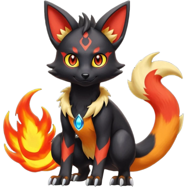 
Umbreon-Torracat-
Salandit-Fennekin-Fakémon-Digimon-fusion (full body) emoji
