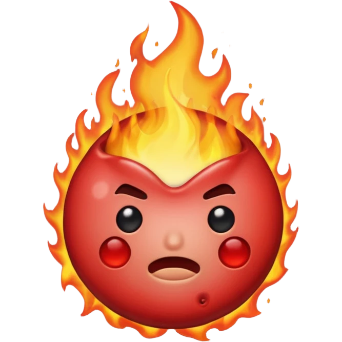 Burning male nipple emoji emoji