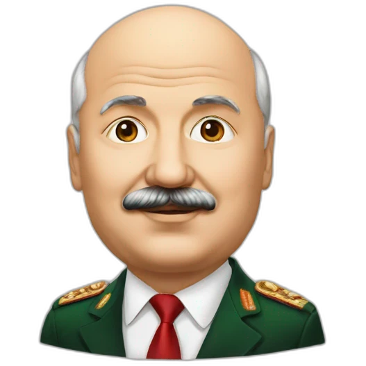 Lukashenko and potato emoji