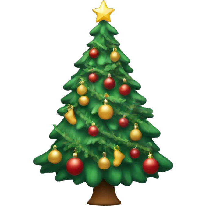 Christmas tree emoji