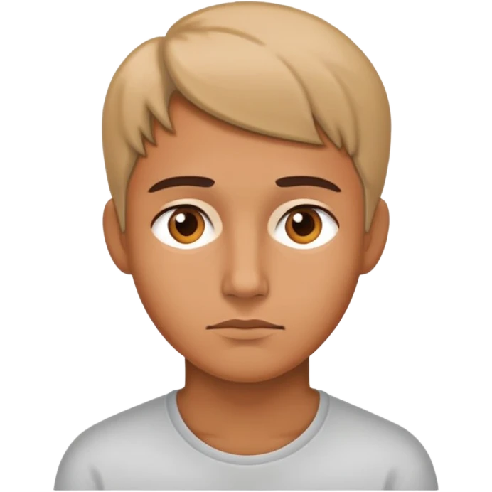 person standing thinking emoji