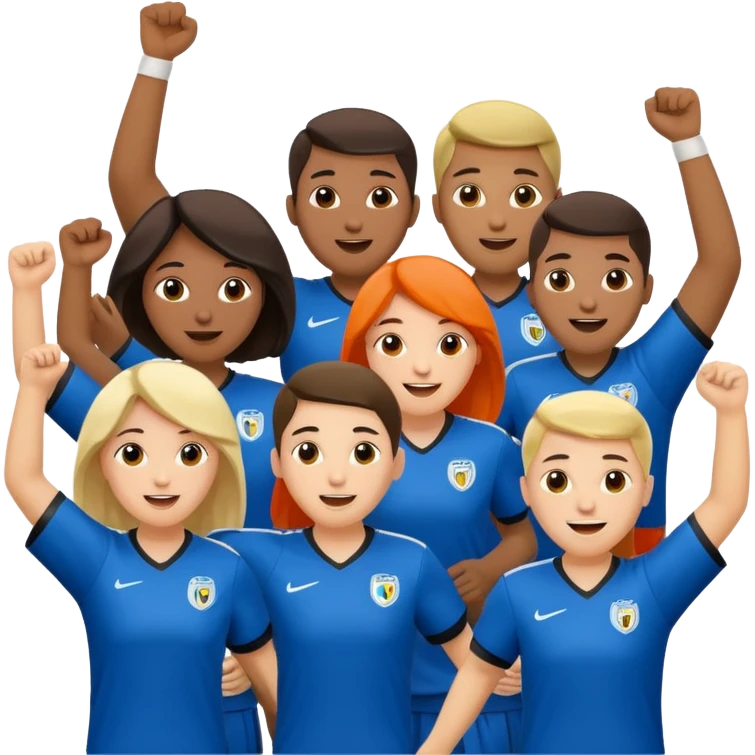 soccer fans emoji