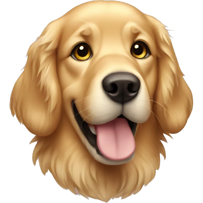 Golden retriever emoji