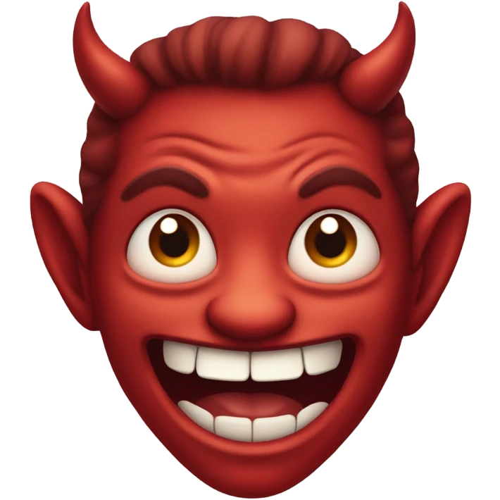 Devil emoji rubbing hands together  emoji