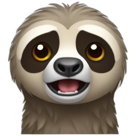 angry sloth emoji