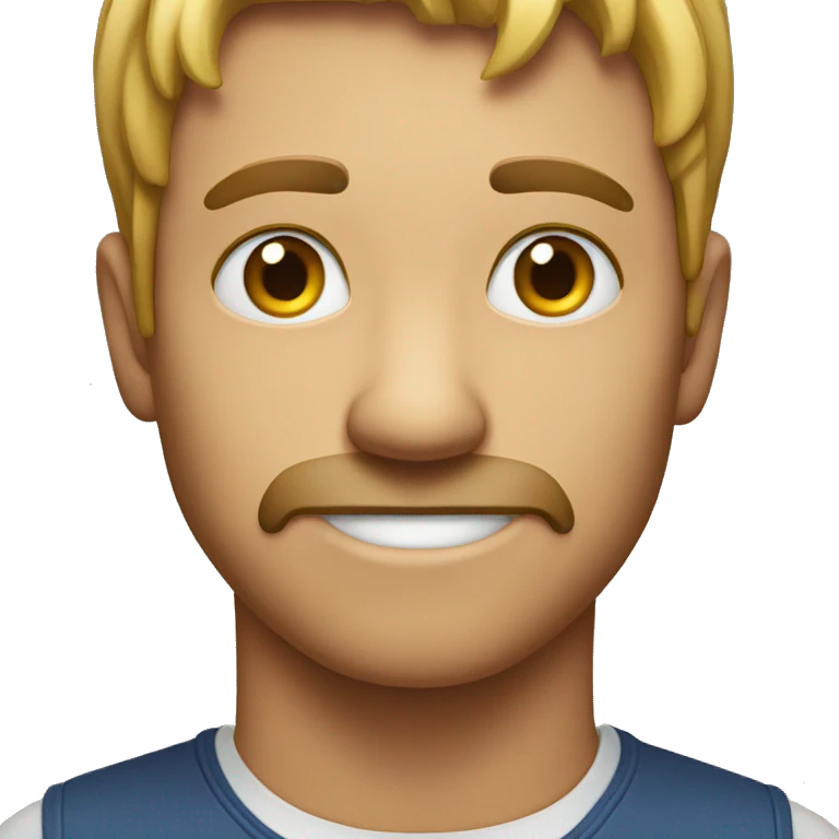 a male shows mistake emoji