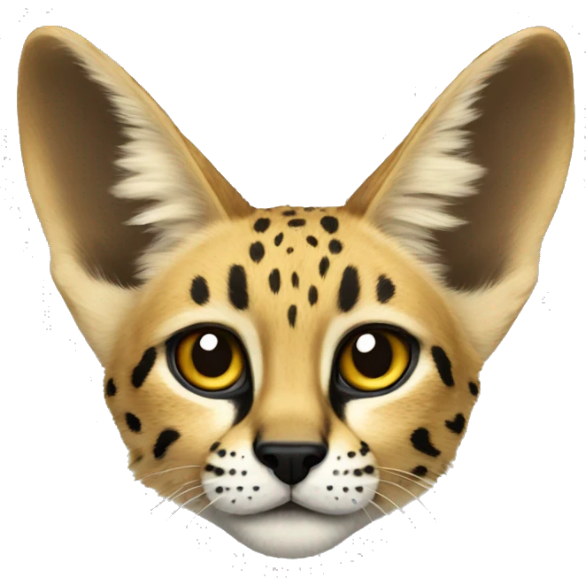 Serval with wings emoji