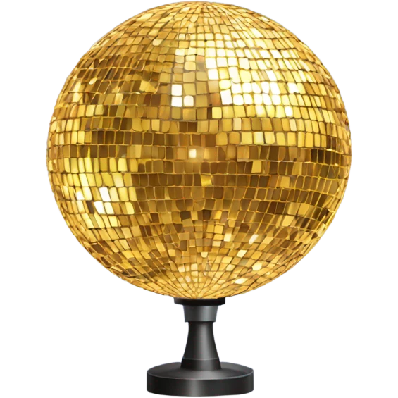 Disco ball 2025 fireworks  emoji