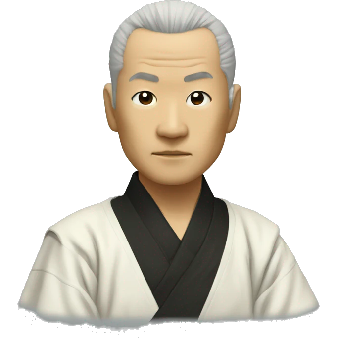 gichin Funakoshi + dojo  emoji
