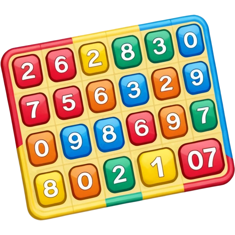 Lottery scratch ticket emoji