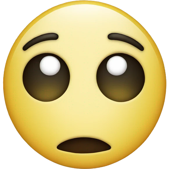 worried smiley face emoji