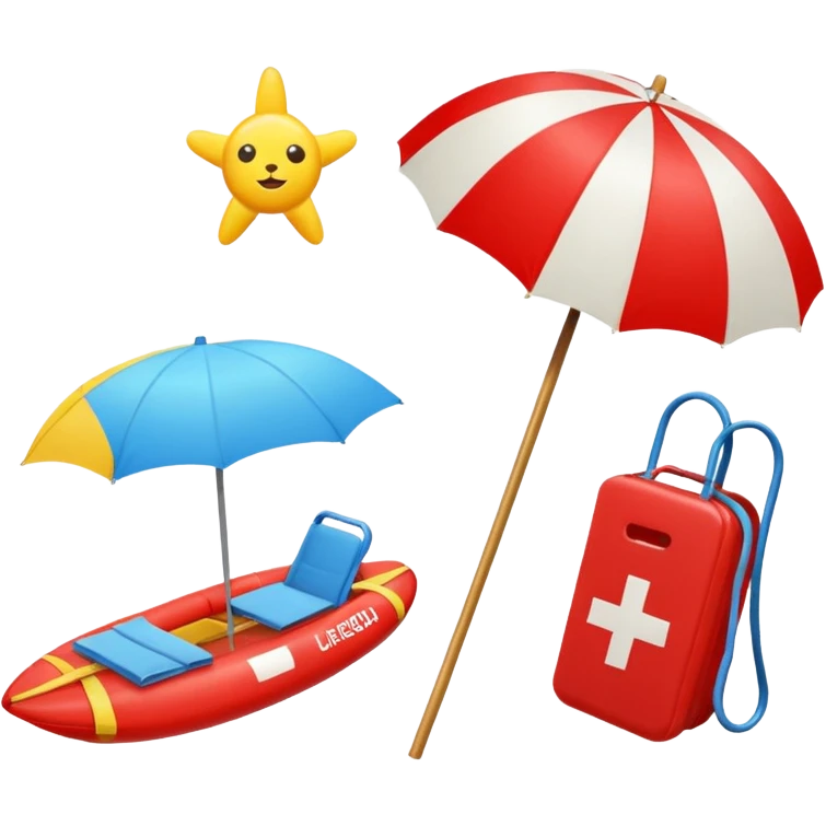 lifeguard items emoji
