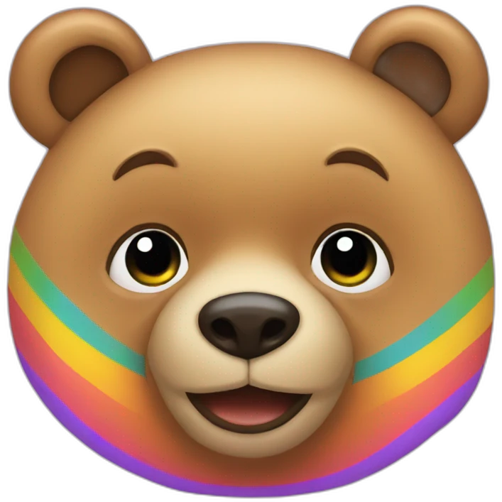 Gay bear emoji