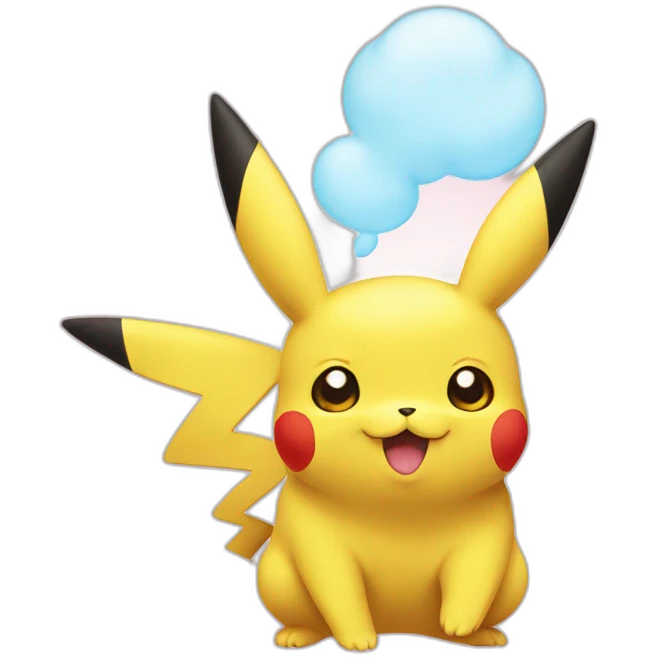 Pikachu cute emoji