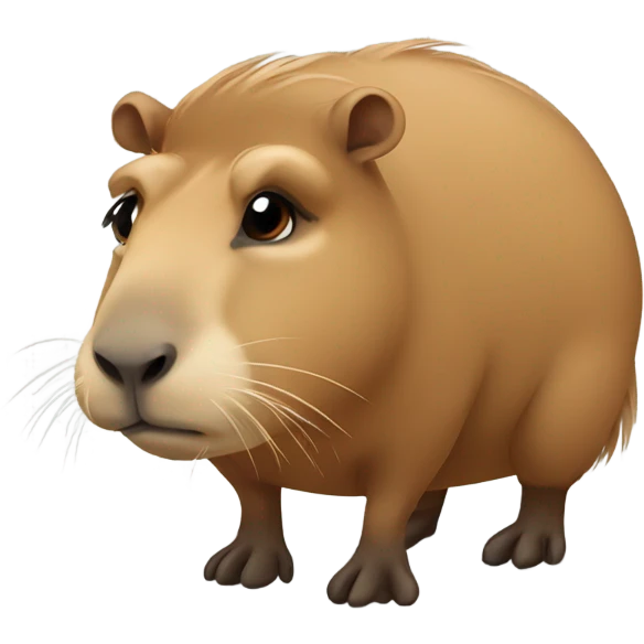 upset capybara emoji