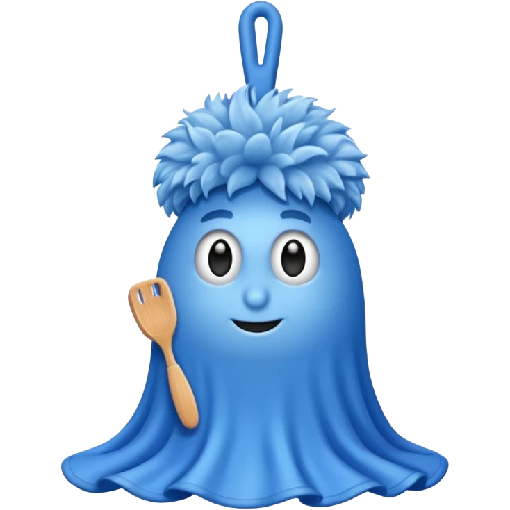 duster in kitchen emoji