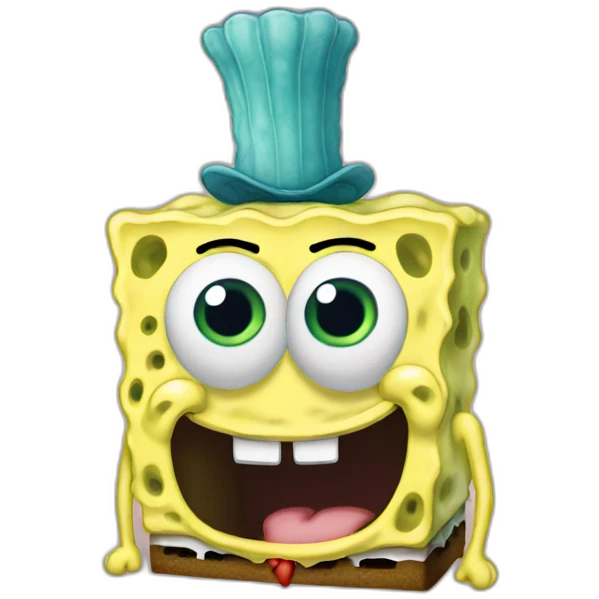 spongebob sad emoji