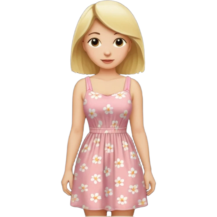 Blonde big butt emoji