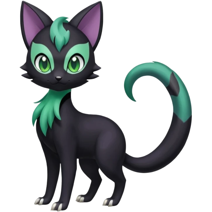 Meloetta-Purrloin-Nargacuga-Pokémon-Fakémon-fusion-hybrid-creature emoji