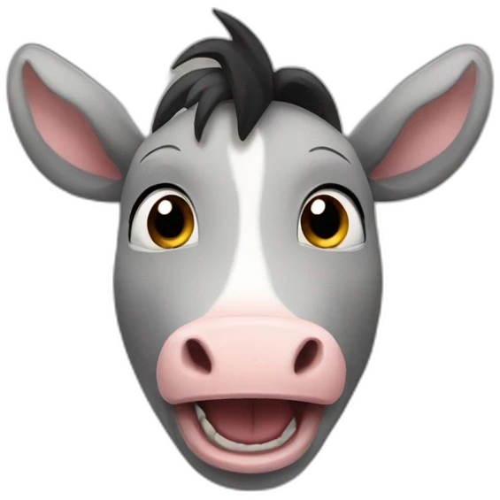 Crazy donky emoji