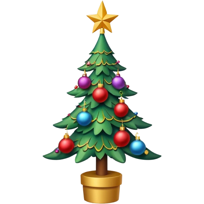 christmas tree animated emoji