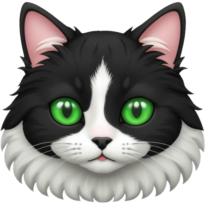 Pet Black&White style emoji