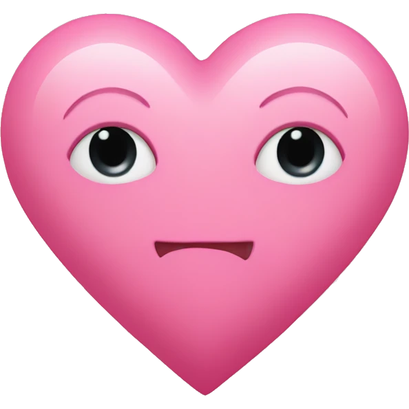 Pinky heart emoji