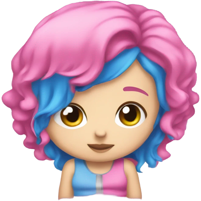 Comand xbox blue and pink baby emoji