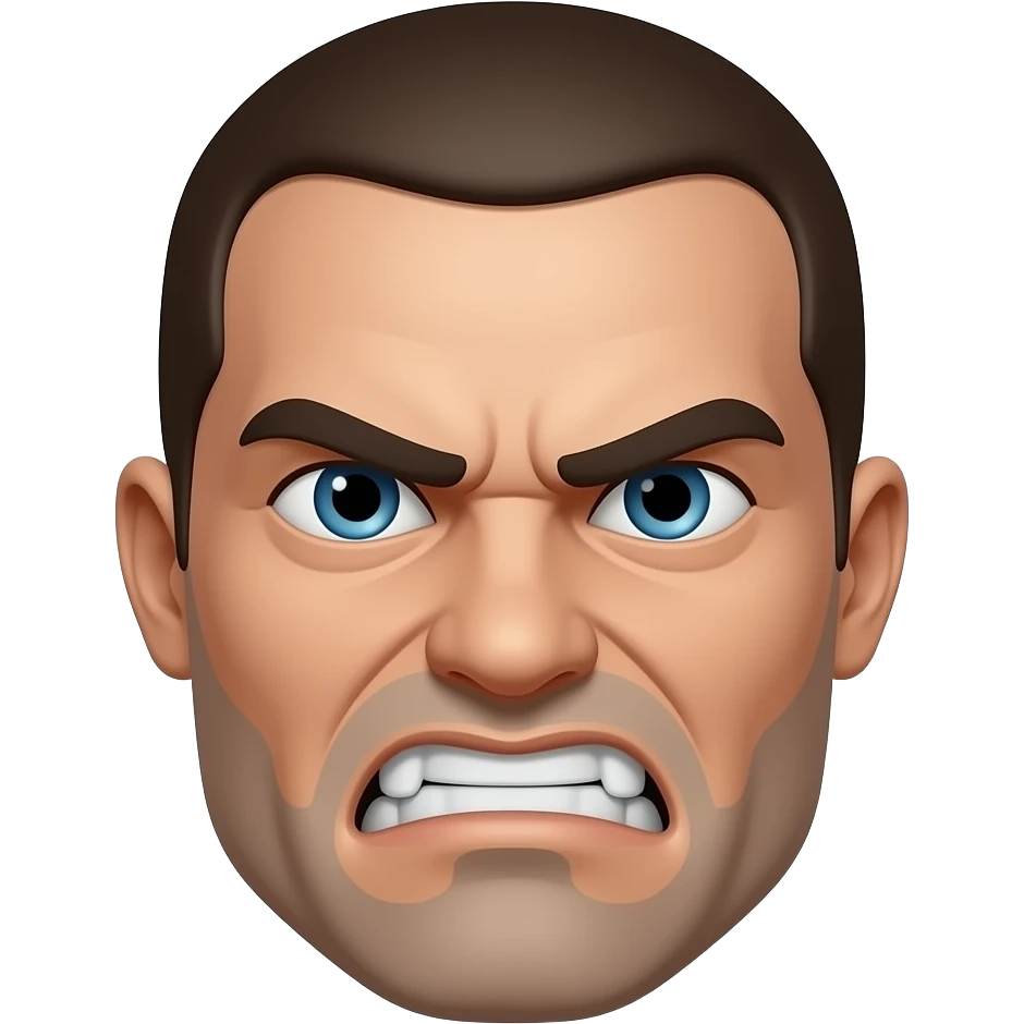 cara de odeio emoji