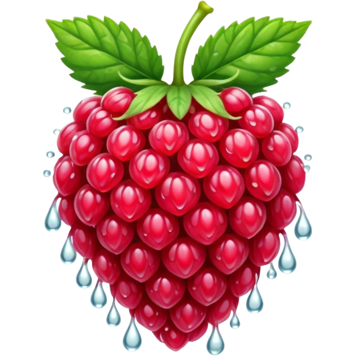 Raspberry emoji