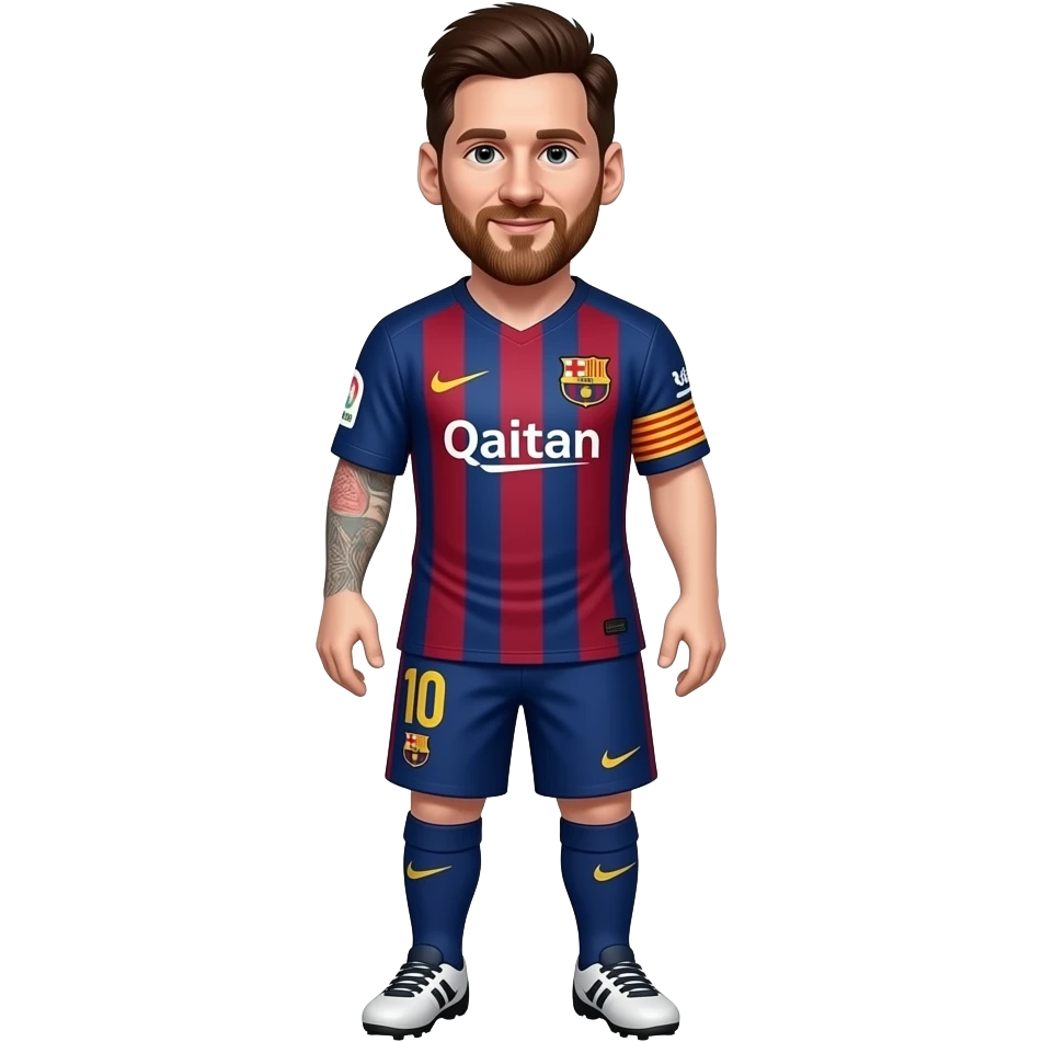 messi  full body all naturalista emoji