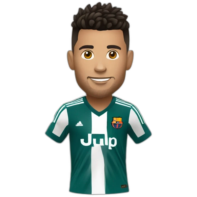 Ronaldo plus fort que Messi emoji
