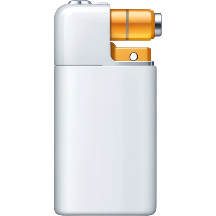 white lighter emoji
