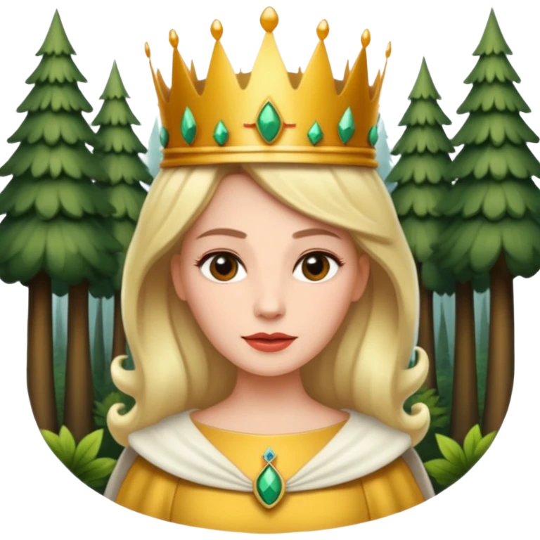 queen forest emoji