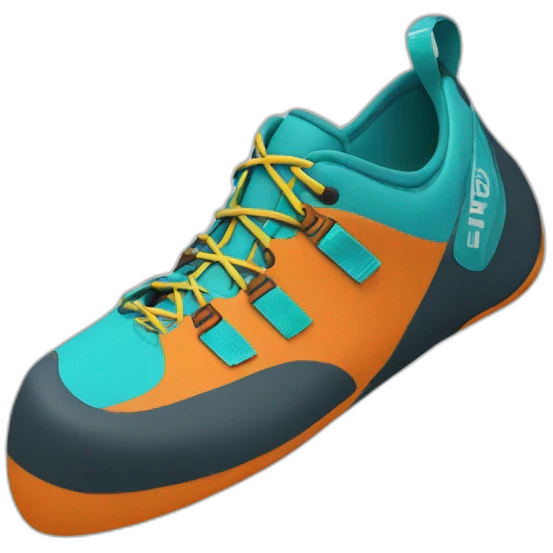 Climbing shoes for bouldering emoji