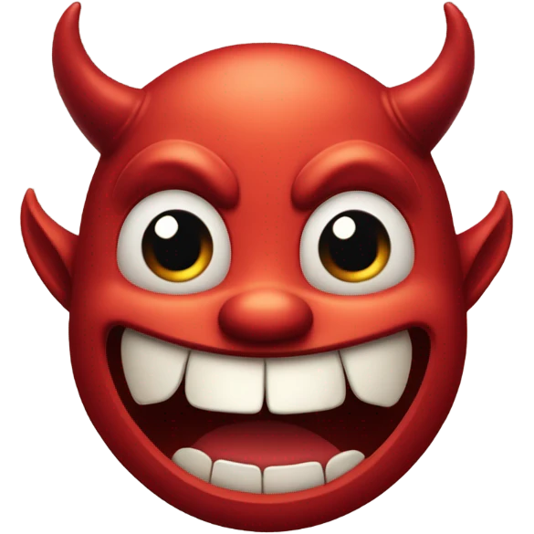 Devil emoji rubbing his hands together like he’s plotting something evil emoji