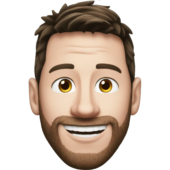 Messi qui rigole emoji