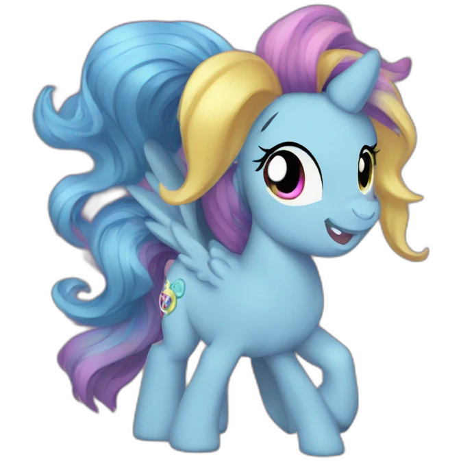 the four my little pony of apocalypse emoji