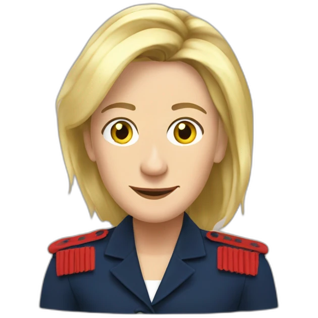 Marine lepen emoji