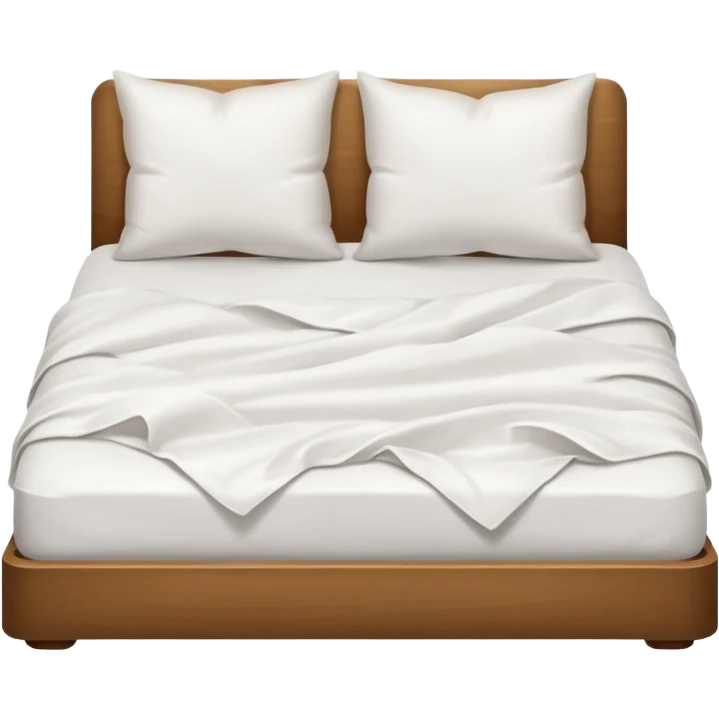 Empty bed  emoji