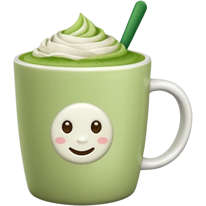 starbucks matcha latte emoji