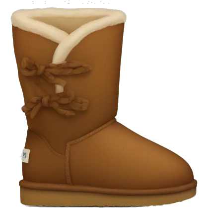 brown uggs emoji