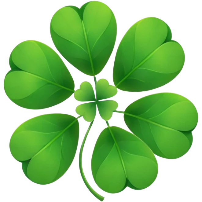 🍀 i need 5 life emoji